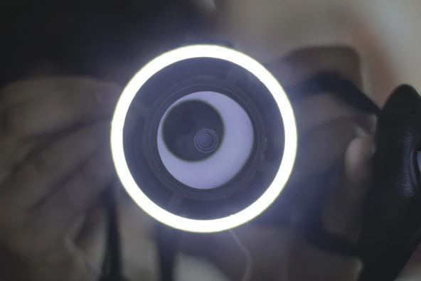 Byr Kamera LED Halkası (Sadece Plastik Aparattır!!!) 3D