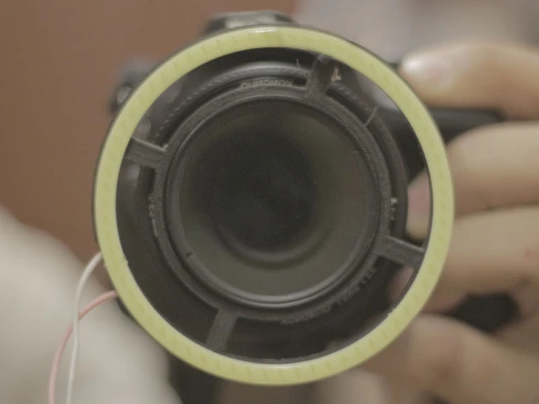 Byr Kamera LED Halkası (Sadece Plastik Aparattır!!!) 3D - 3