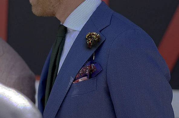 Byr Flower2 (Kolye ve Boutonniere Pimi) (Sadece Plastik Aparattır!!!) 3D - 4