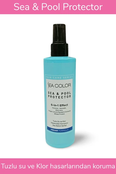 Tuzlu Su ve Klor Hasarından Koruyucu Saç Bakım Spreyi Deniz ve Havuz Saç Spreyi 6'sı 1 Arada - 2