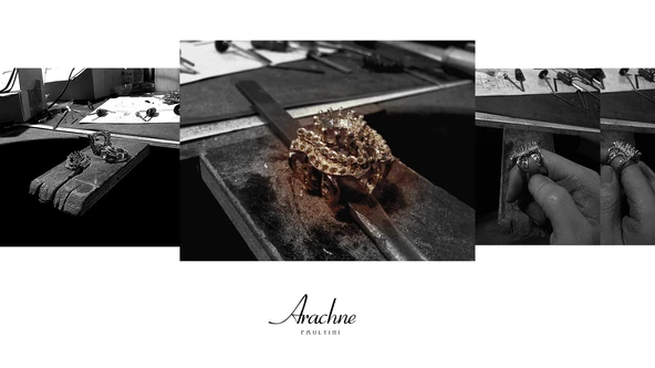 Byr Arachne (Yüzük) (Sadece Plastik Aparattır!!!) 3D - Resim 3