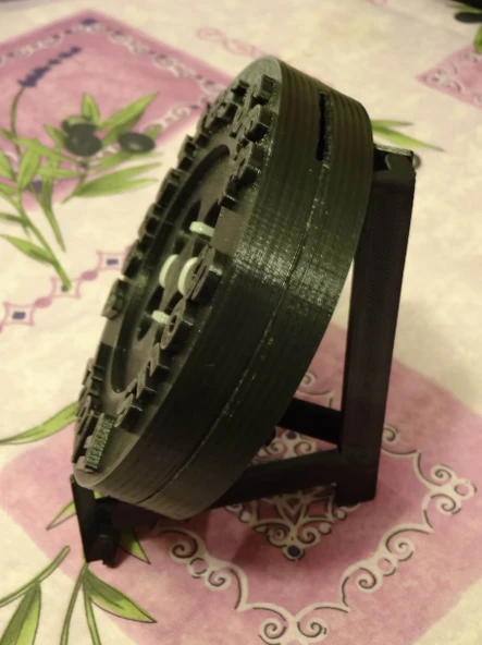 Byr Külot Çekme Düğmesi - Kara Kutusu Şeklinde Pantolon Düğmesi (Sadece Plastik Aparattır!!!) 3D - 4