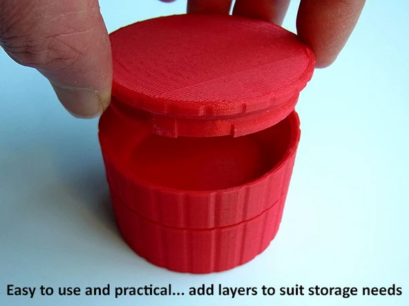 Byr Yüzük yan duvar birbirine taşıyan Stackerz (Sadece Plastik Aparattır!!!) 3D - Resim 4