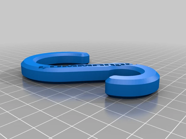 Byr Pantolon askısı (Sadece Plastik Aparattır!!!) 3D - 4