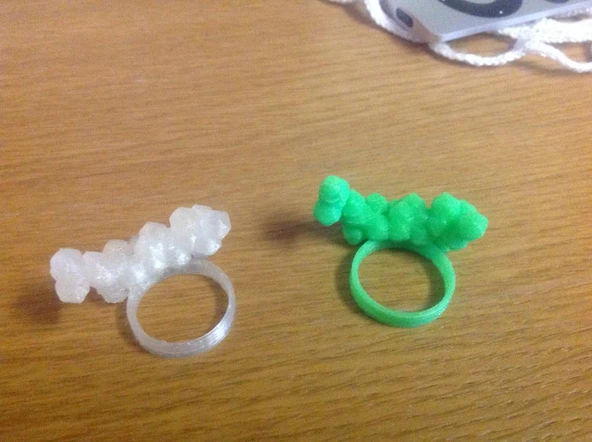 Byr Oroccoccoro Küresel Sanat Hareketi için Yüzük (Sadece Plastik Aparattır!!!) 3D - Resim 2