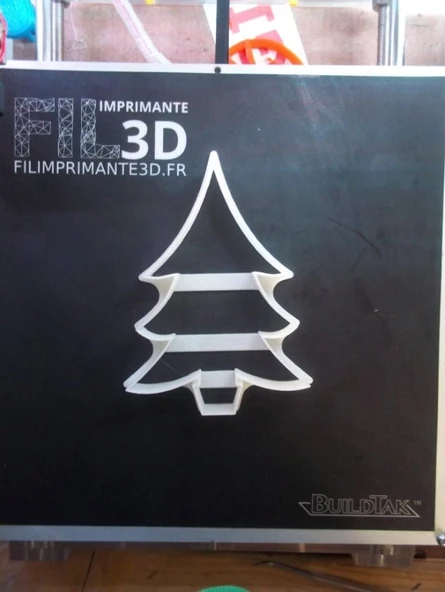 Byr Yılbaşı Ağacı (Büyük) kurabiye kalıbı (Sadece Plastik Aparattır!!!) 3D - Resim 4