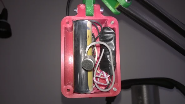 Byr Eski okul retro tarzı mikrofon (Sadece Plastik Aparattır!!!) 3D - 4