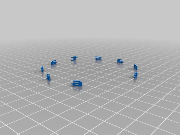 Byr Özelleştirilmiş çift esnek ad bilezik anastasia v.2 (Sadece Plastik Aparattır!!!) 3D - 3