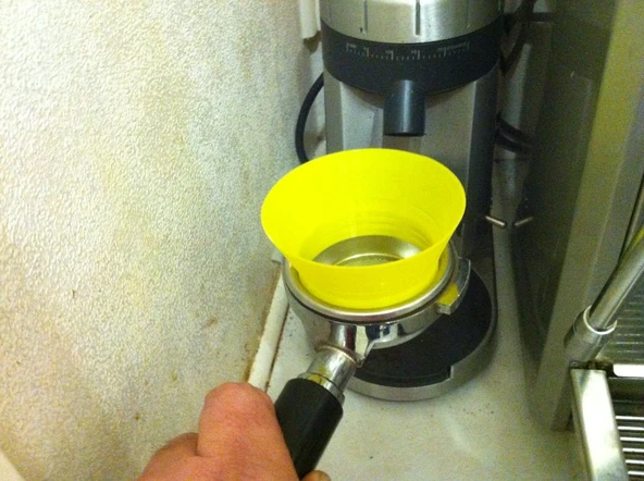 Byr Parametrik espresso öğütücü hunisi. (Sadece Plastik Aparattır!!!) 3D