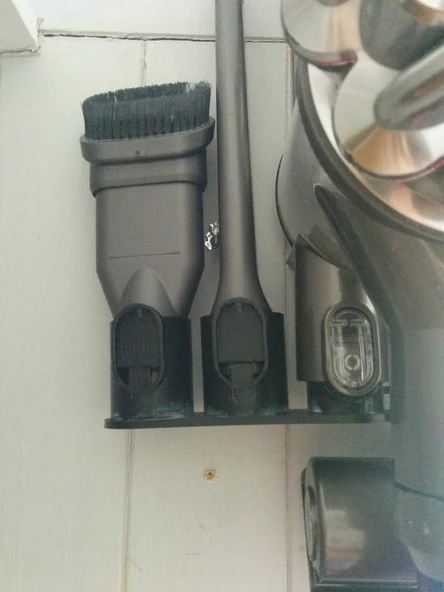 Byr Dyson DC35/DC44 duvara montaj/tutucu uzatması ve OpenSCAD uç bit modeli (Sadece Plastik Aparattır!!!) 3D - 2