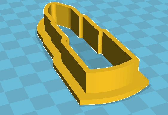 Byr Ruj ve Tırnak Parlatıcı kurabiye kesiciler (Sadece Plastik Aparattır!!!) 3D - 3