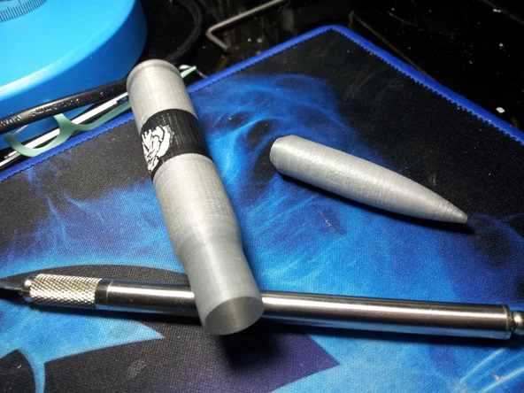 Byr Rwby Cresent Rose - Yakut Kemeri (Sadece Plastik Aparattır!!!) 3D - 3