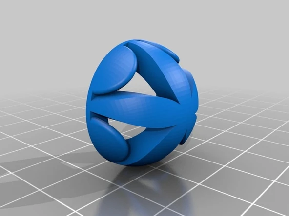 Byr Mermer konteyner kolye (Sadece Plastik Aparattır!!!) 3D - Resim 2