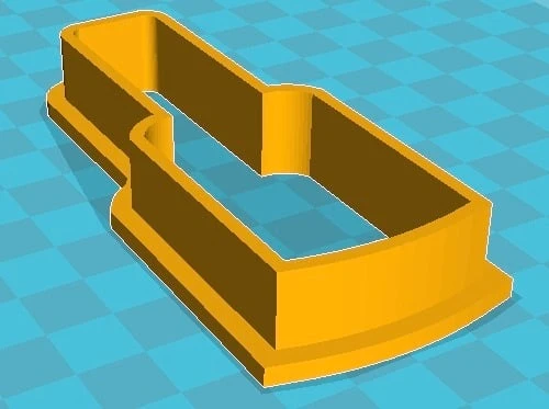 Byr Ruj ve Tırnak Parlatıcı kurabiye kesiciler (Sadece Plastik Aparattır!!!) 3D