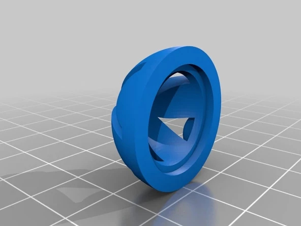 Byr Mermer konteyner kolye (Sadece Plastik Aparattır!!!) 3D ürün görseli 1