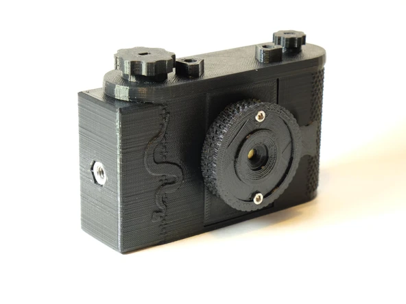 Byr Terrapin Bijou Sidewinder 6x4.5 Pinshole Kamera (Sadece Plastik Aparattır!!!) 3D - 3