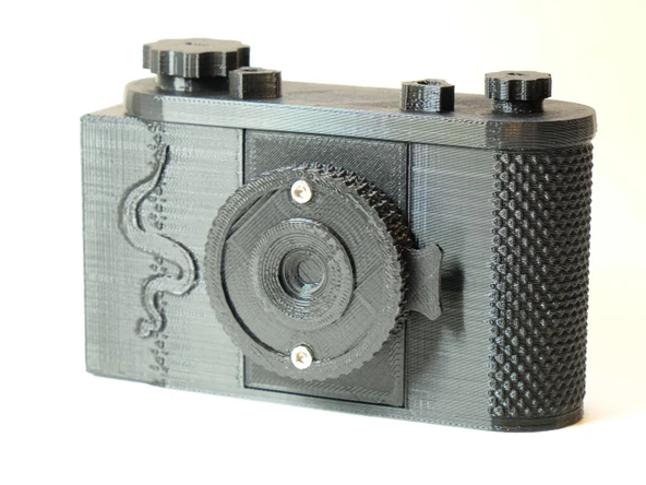 Byr Terrapin Bijou Sidewinder 6x4.5 Pinshole Kamera (Sadece Plastik Aparattır!!!) 3D - 4