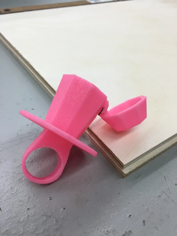 Byr İçi boş yüzük pop (Sadece Plastik Aparattır!!!) 3D - Resim 3