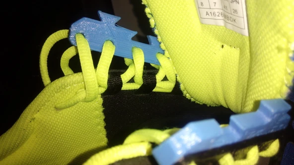 Byr Klöts (hızlı ayakkabı bağları) zımparalama uyumu olmadan yeniden karıştırıldı. (Sadece Plastik Aparattır!!!) 3D - Resim 3