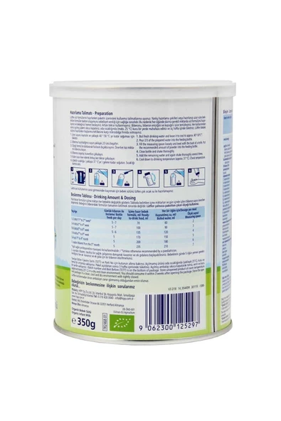 1 Organik Combiotic Bebek Sütü 350 gr 6 Adet - 5