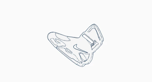 Byr Suprint tarafından Nike Air Mag Keychain (Sadece Plastik Aparattır!!!) 3D - Resim 3