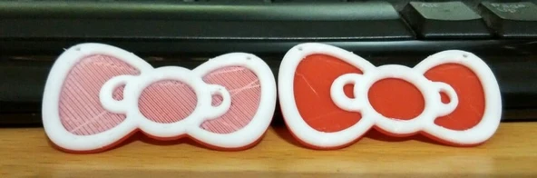 Byr Kolye veya bilezik için delikli Hello Kitty Yay (Sadece Plastik Aparattır!!!) 3D - Resim 2