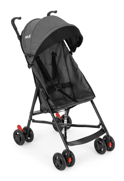 Moje Simple Pratik Baston Bebek Arabası Gri