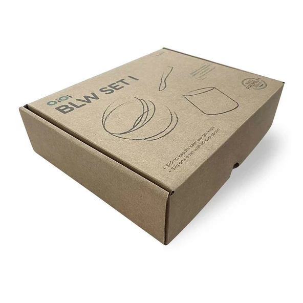 Oioi Blw I Silikon Beslenme Seti 3'lü (kaseli) Velvet Rose - 6