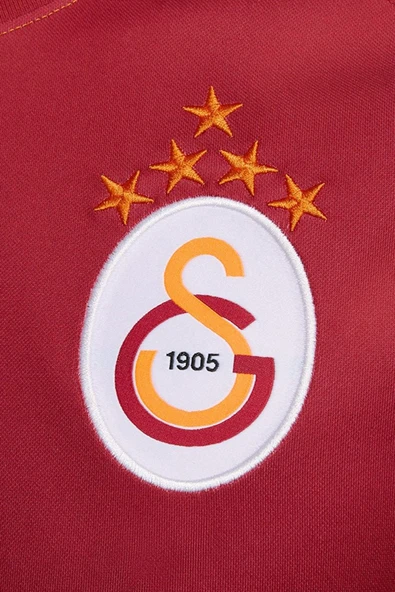Galatasaray Orijinal 23-24 Sezonu Sarı Kırmızı 5 Yıldız Çocuk Forma + Uçlu Kalem Hediye Ahşap Kutu - 5