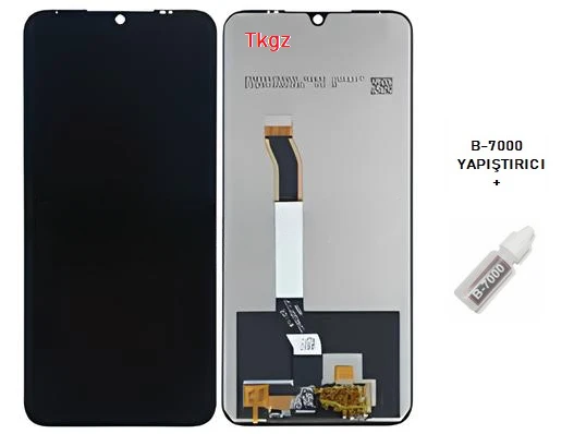 Tkgz - Xiaomi Redmi NOTE 8T Uyumlu Lcd Ekran Dokunmatik SERVİCE - PACK + B-7000 - Resim 2
