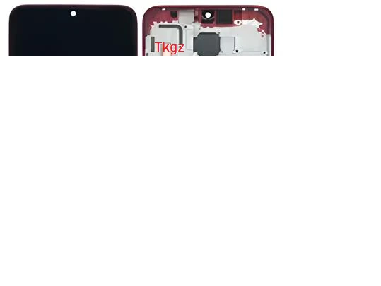 Tkgz - Xiaomi Redmi NOTE 8 PRO Uyumlu Lcd Ekran Dokunmatik SERVİCE - PACK - FULL ÇITALI KIRMIZI + Montaj Seti - 2