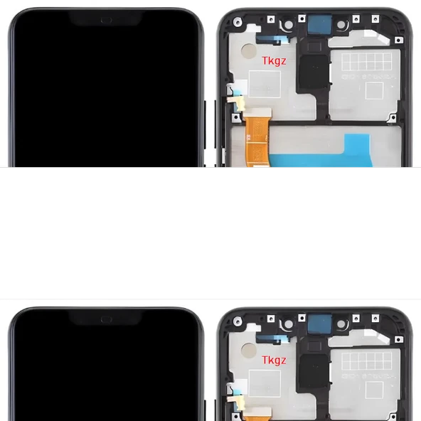 Tkgz - Huawei MATE 20 Lite Uyumlu Lcd Ekran Dokunmatik SERVİCE - PACK - SİYAH FULL ÇITALI - Resim 2