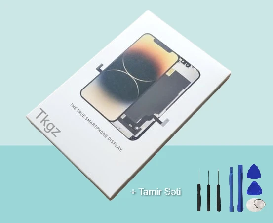 Tkgz - iPhone 13 PRO MAX Uyumlu Lcd Ekran Dokunmatik A+A Kalite  + Montaj Seti ürün görseli 1