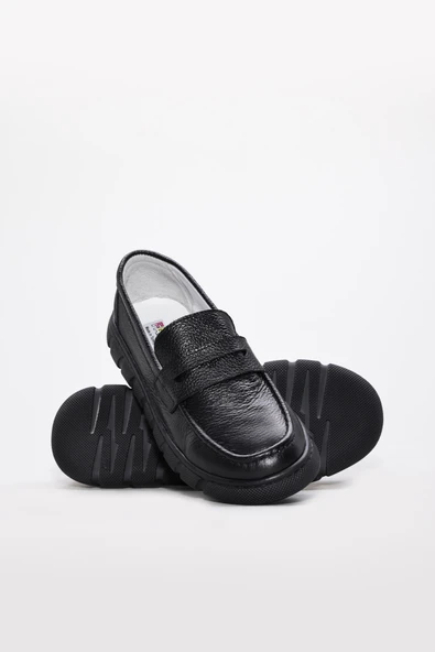 Hakiki Deri  Kız Çocuk Casual Ayakkabı 837XA763 - Resim 3