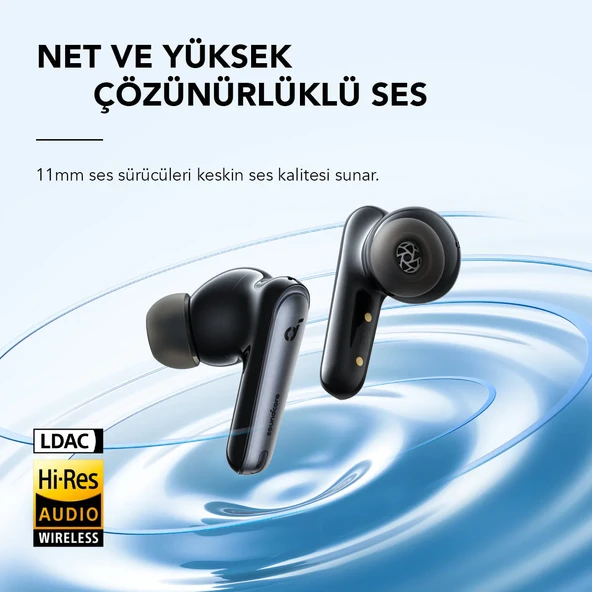 Anker SoundCore Liberty 4 NC TWS Siyah Kulak İçi Bluetooth Kulaklık - 4