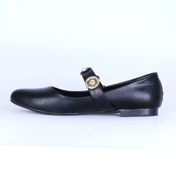 Moda Ayakkabı 174 Cilt Kadın Rahat Günlük Babet Ayakkabı - 12