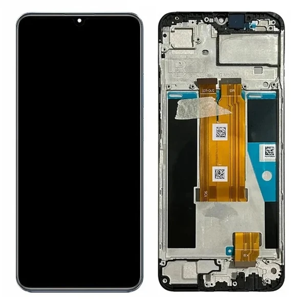 Tkgz - Oppo Realme C63 Uyumlu Lcd Ekran Dokunmatik SERVİCE - PACK - FULL ÇITALI - Resim 2