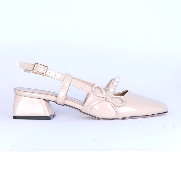 Moda Ayakkabı 176 Cilt Kadın Taşlı Rahat Günlük Tpuklu Ayakkabı - 7