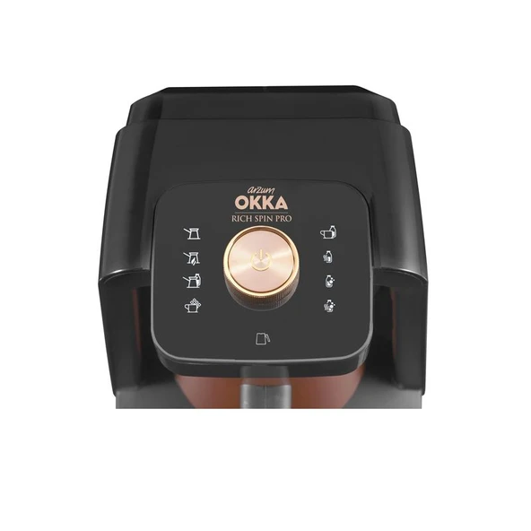 Arzum OK0020 RICH SPIN PRO Otomatik Bakır Türk Kahve Makinesi - Resim 3