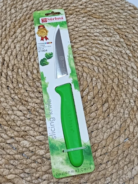 Sürmene 61004 Mutfak Bıçağı (9,50 Cm) Yeşil - Resim 10