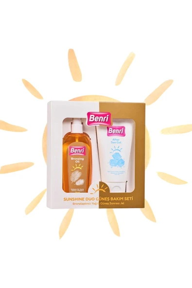 Benri Sunshine Duo Güneş Bakım Seti - 1