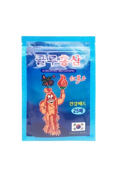 GOLD INSAM Kırmızı Ginseng Ve Glukozamin Içeren Ağrı Kesici Bant 25 Adet(INTENSIVE MASK SHEET) - 1