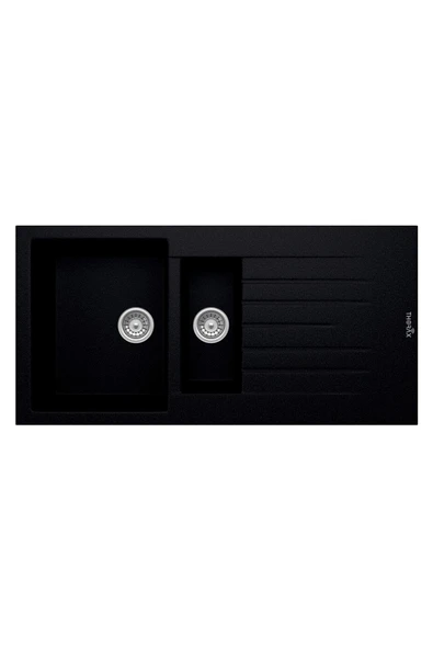 Granit Eviye Harlem T2 Siyah 100x50 - 2