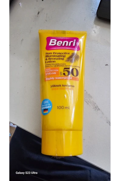 Benri BENRİ SUN PROTECTİVE ILLUMİNATİNG BRONZİNG LOTİON - 1