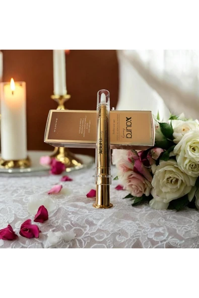 xaura Botoks Etkili 24k Anti-aging Altın Serum – 17 Amino Asit, 7 Peptid, Spikül Teknolojisi | 20 ml - Resim 3