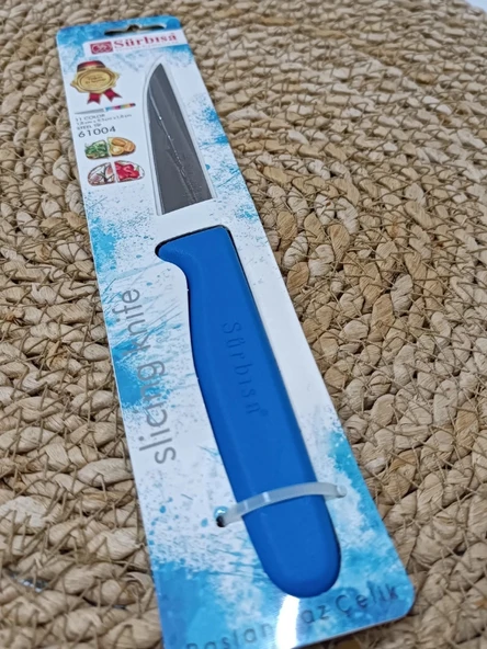 Sürmene 61004 Mutfak Bıçağı (9,50 Cm) Koyu Mavi - 6