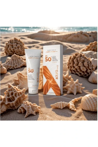 xaura Botoks Etkili, Kırışıklık Karşıtı 12 Saat Etkili Güneş Kremi, Makyaj Bazı Spf 50 Uva/uvb Blue Light