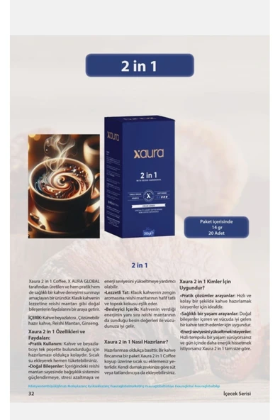 xaura X Aura Coffee Latte - 2