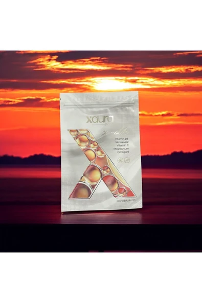 xaura X-DK Transdermal Bant – D Vitamini, Magnezyum, C Vitamini ve Omega 9 Desteği | 30 Bant