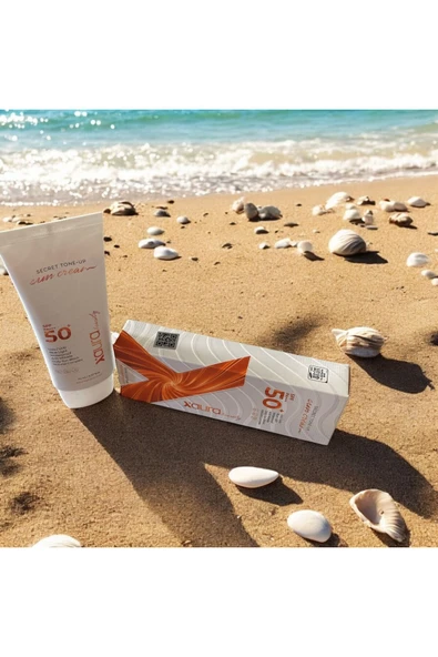 xaura Secret Tone-Up Güneş Koruyucu SPF 50+ | Nemlendirici, Ton Eşitleyici, Suya Dayanıklı - 4